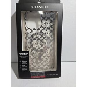 Coach iPhone Signature ProtectiveCase with MagSafe! iPhone16 retail:$78